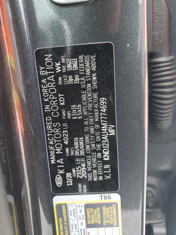 KNDJ23AU4M7774699 2021 Kia Soul Lx