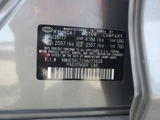 2017 HYUNDAI SONATA PLU KMHE54L21HA072628