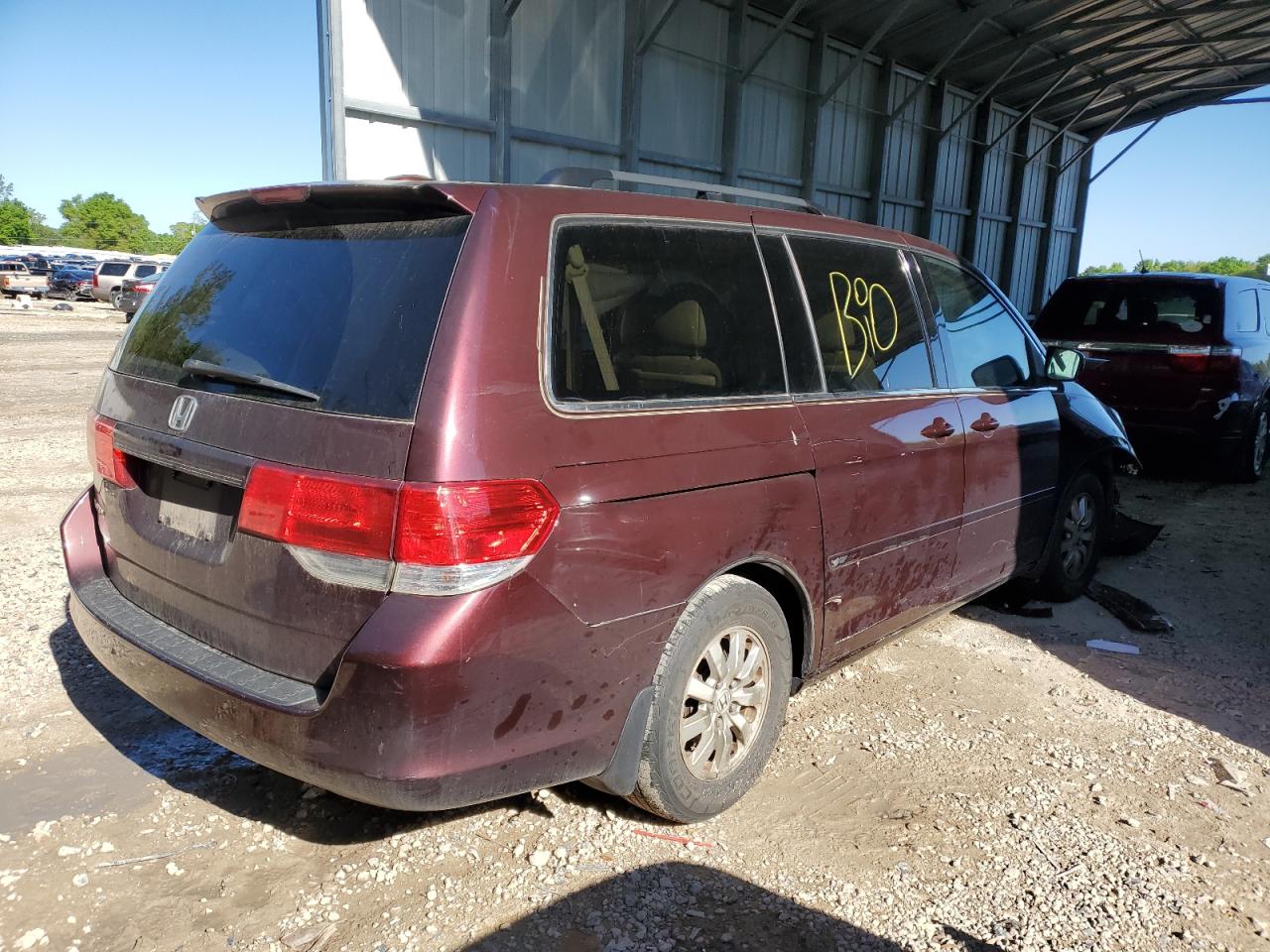 5FNRL3H68AB112539 2010 Honda Odyssey Exl