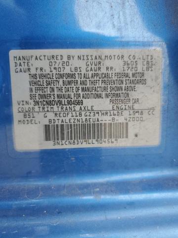 2020 NISSAN VERSA S - 3N1CN8DV9LL904569