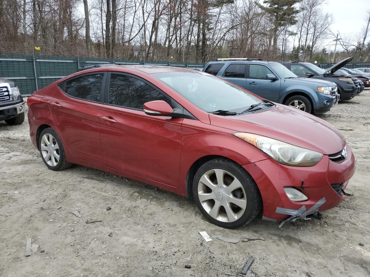 2013 Hyundai Elantra Gls vin: 5NPDH4AE8DH243060