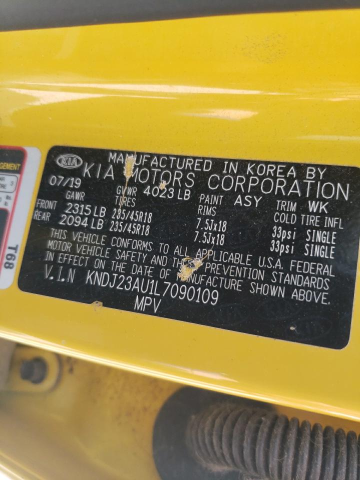 KNDJ23AU1L7090109 2020 Kia Soul Lx