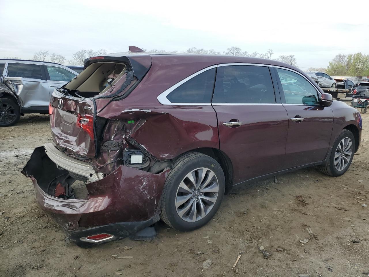 5FRYD4H46EB005460 2014 Acura Mdx Technology