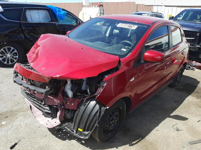 Lot #2501672780 2024 MITSUBISHI MIRAGE ES salvage car