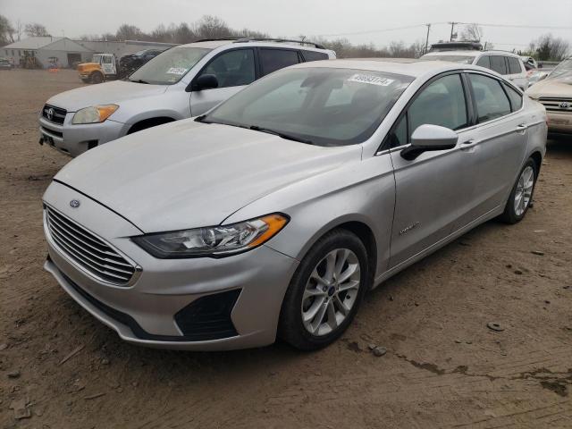 Lot #2457115518 2019 FORD FUSION SE salvage car