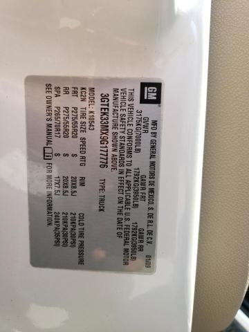 2009 GMC Sierra K1500 Slt VIN: 3GTEK33MX9G177776 Lot: 51918014