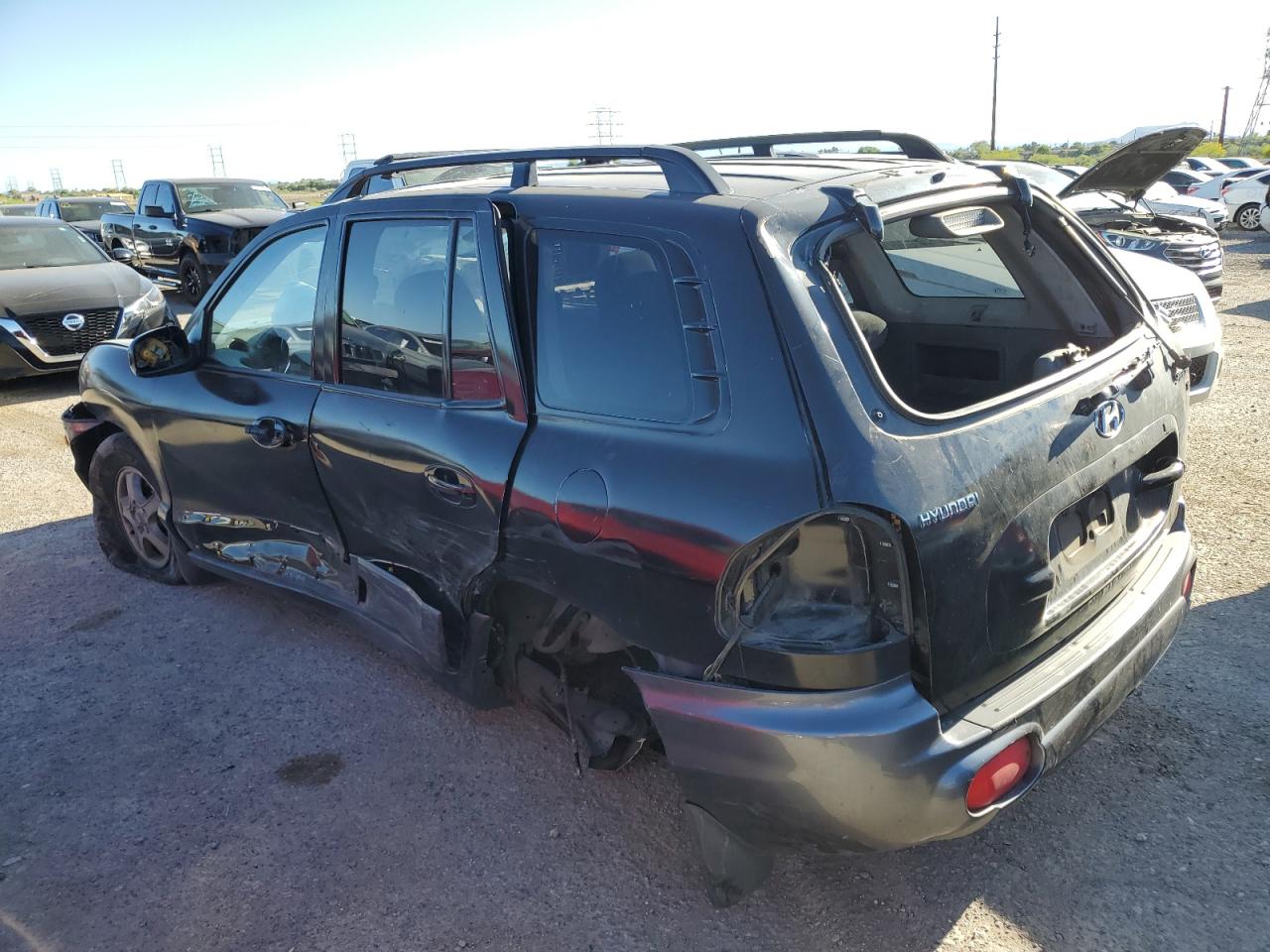 KM8SC13D52U165523 2002 Hyundai Santa Fe Gls