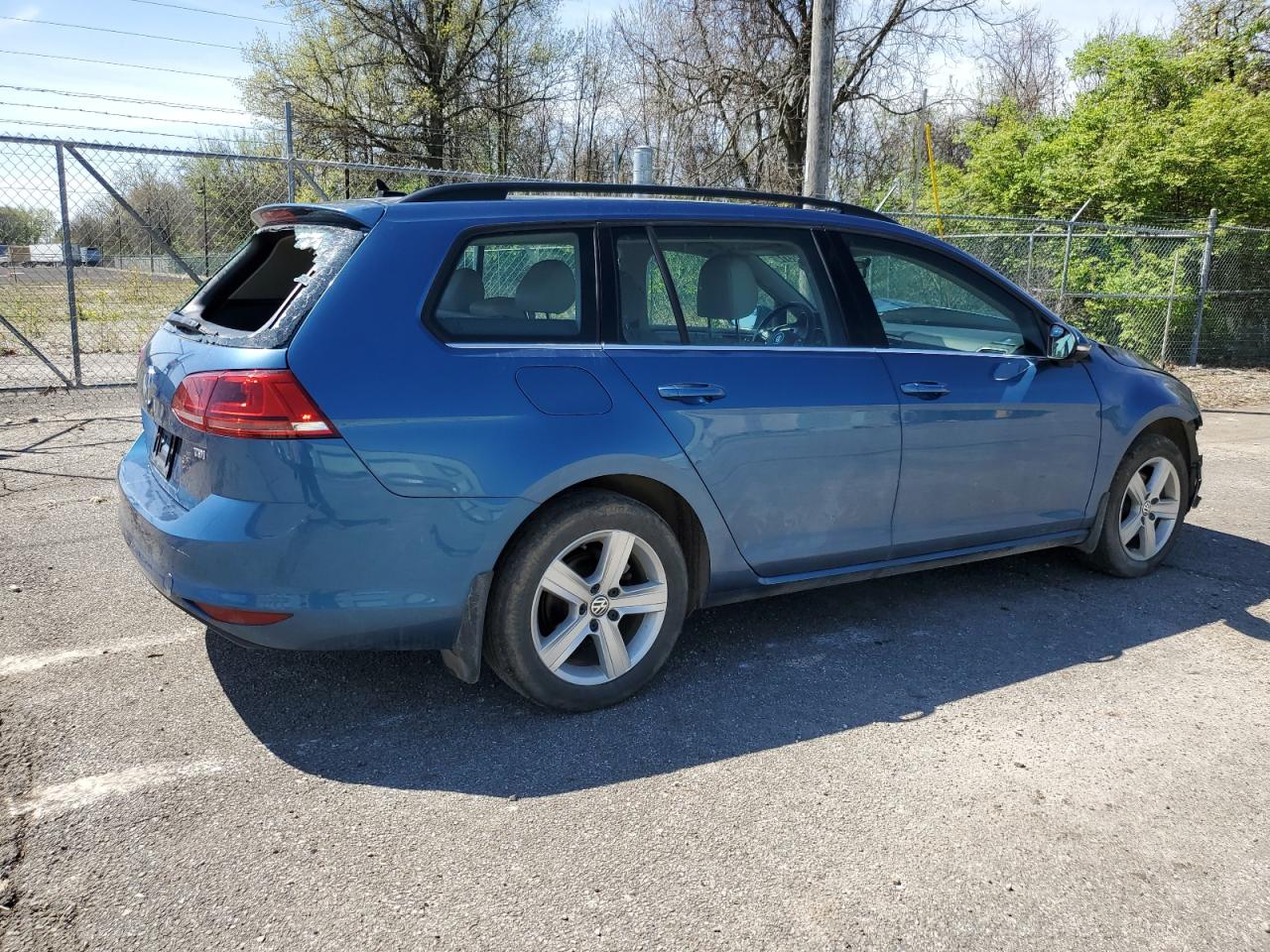 3VWCA7AU0FM515281 2015 Volkswagen Golf Sportwagen Tdi S