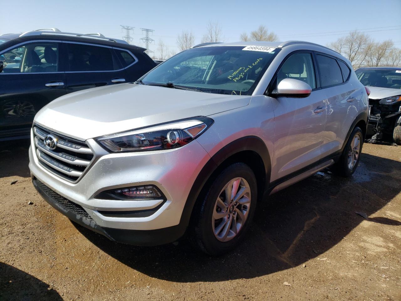 KM8J3CA45JU671958 2018 Hyundai Tucson Sel
