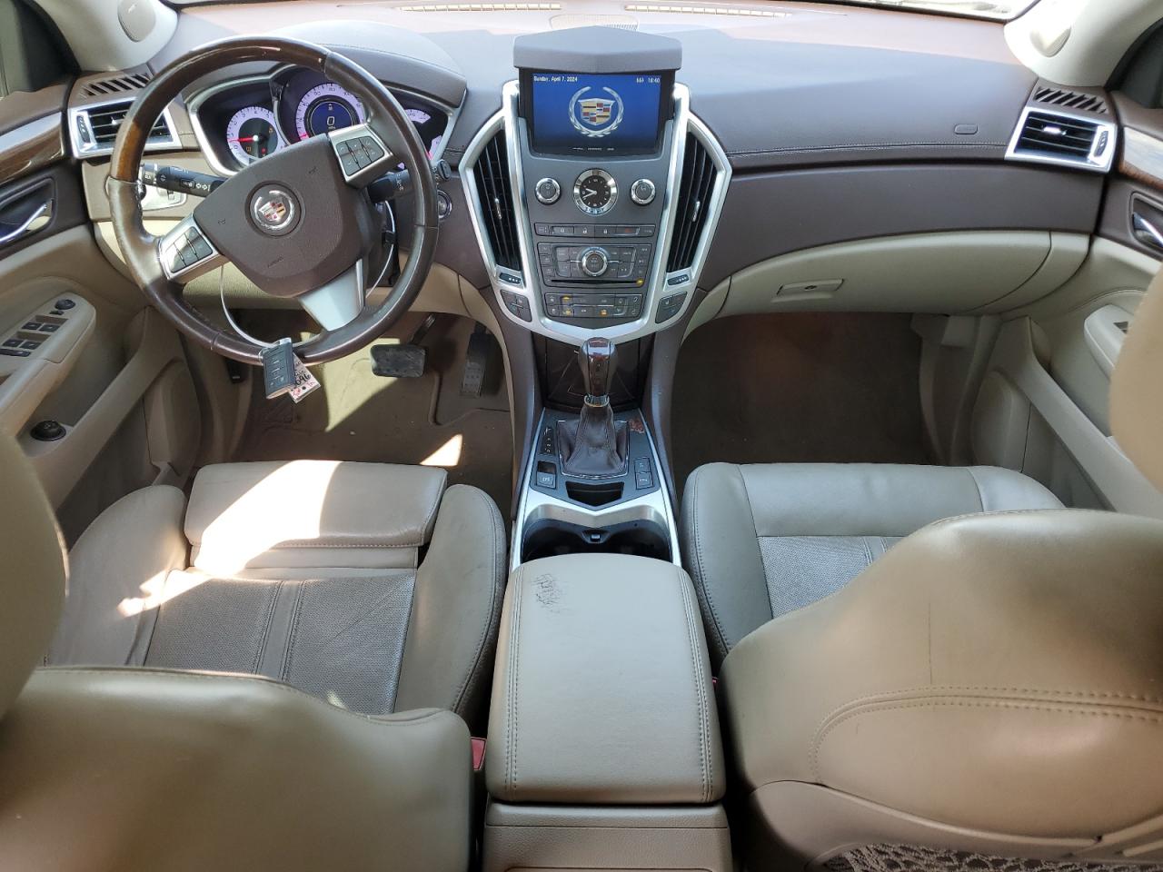 3GYFNAEY5AS620895 2010 Cadillac Srx Luxury Collection