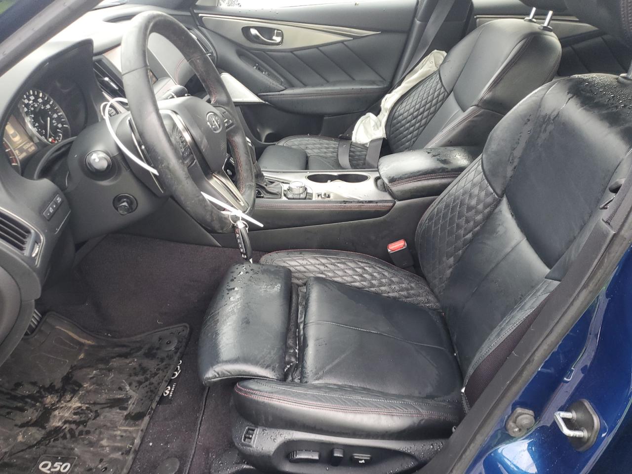 JN1FV7AR7KM801296 2019 Infiniti Q50 Red Sport 400