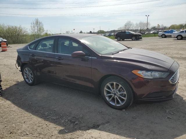 VIN 3FA6P0HD2HR348364 2017 Ford Fusion, SE no.4