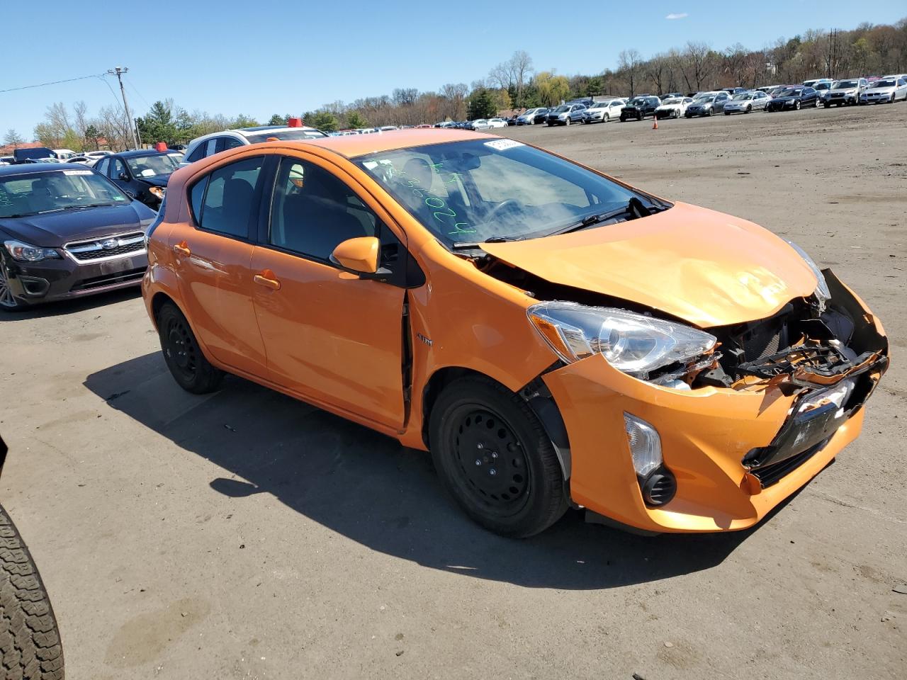 JTDKDTB32F1087182 2015 Toyota Prius C