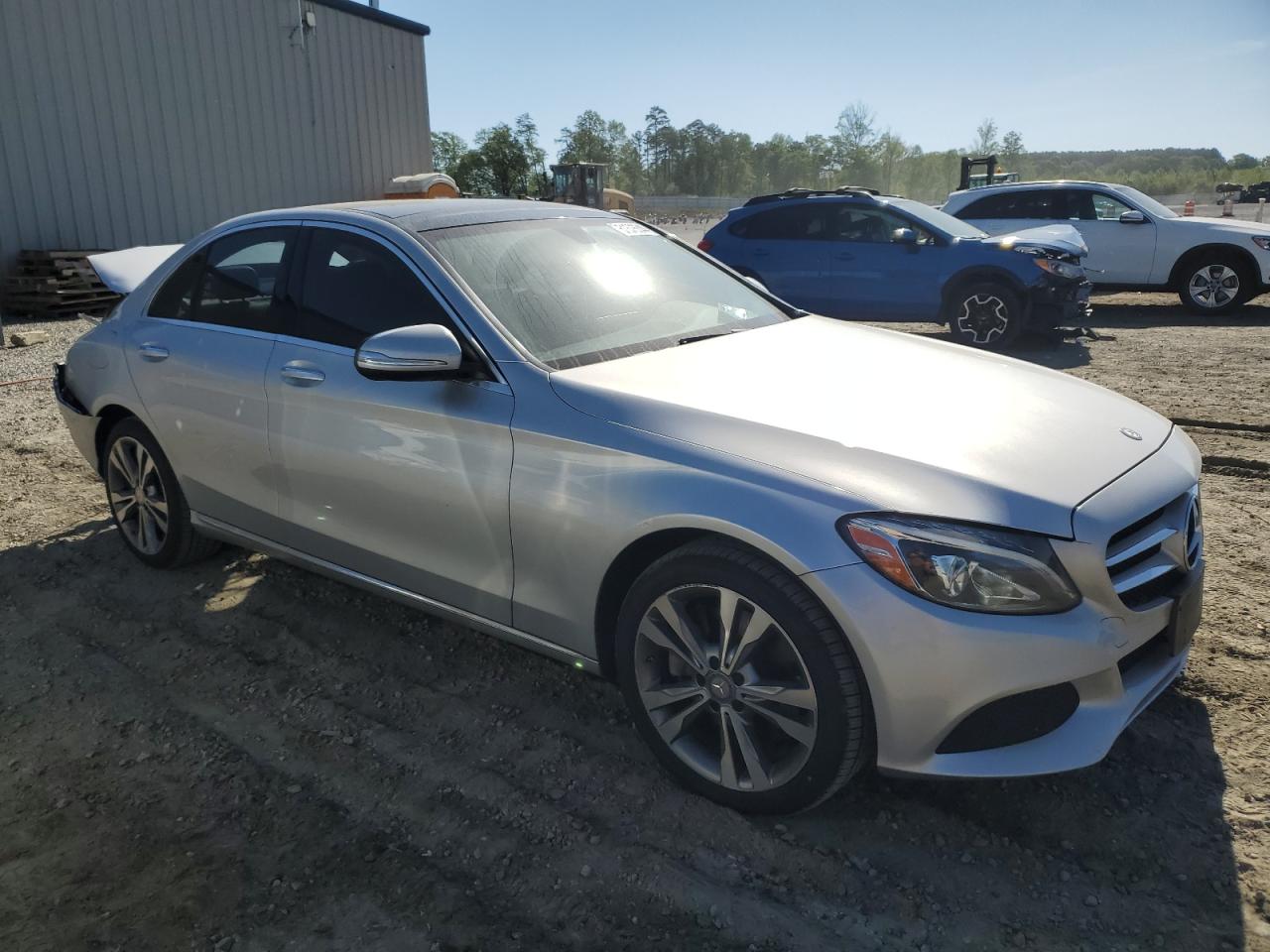 55SWF4KB5FU000552 2015 Mercedes-Benz C 300 4Matic