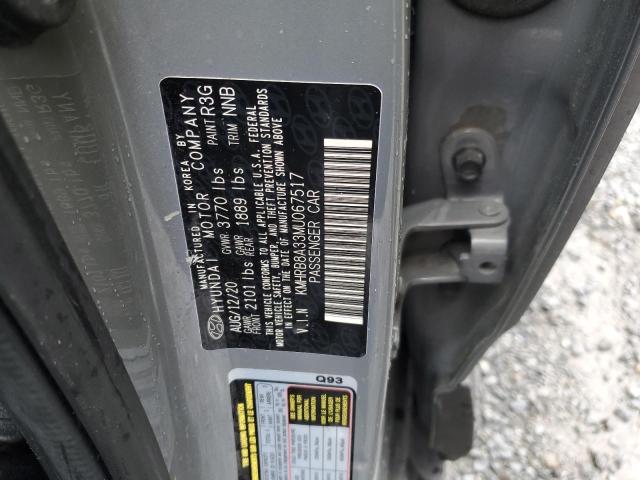 2021 HYUNDAI VENUE KMHRB8A33MU067517