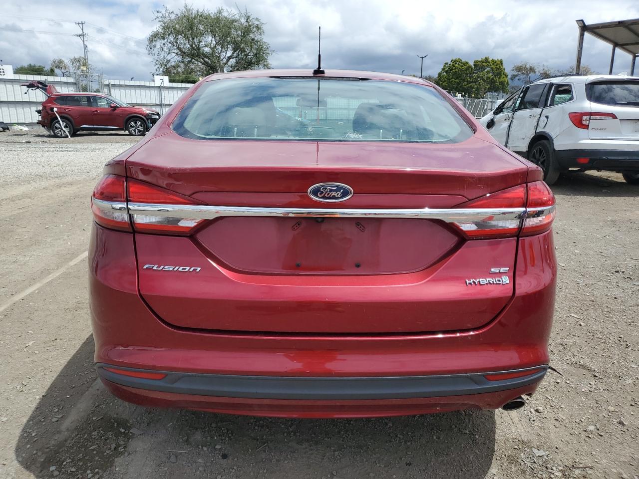 Lot #2509702264 2018 FORD FUSION SE