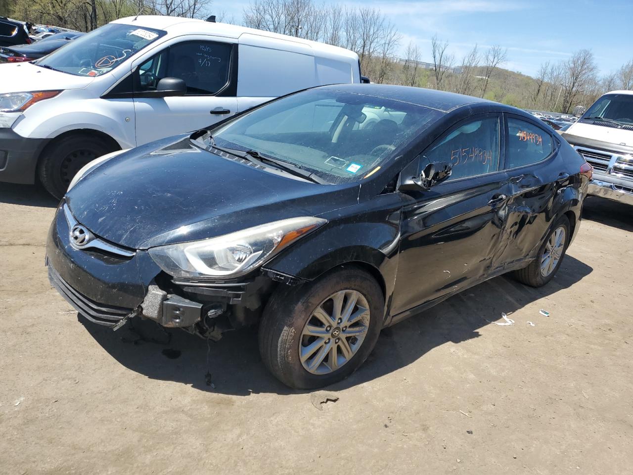 2014 Hyundai Elantra Se vin: KMHDH4AE1EU082750