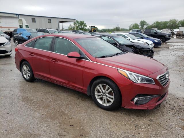 Vin: 5npe24af2fh158085, lot: 43042564, hyundai sonata se 20154