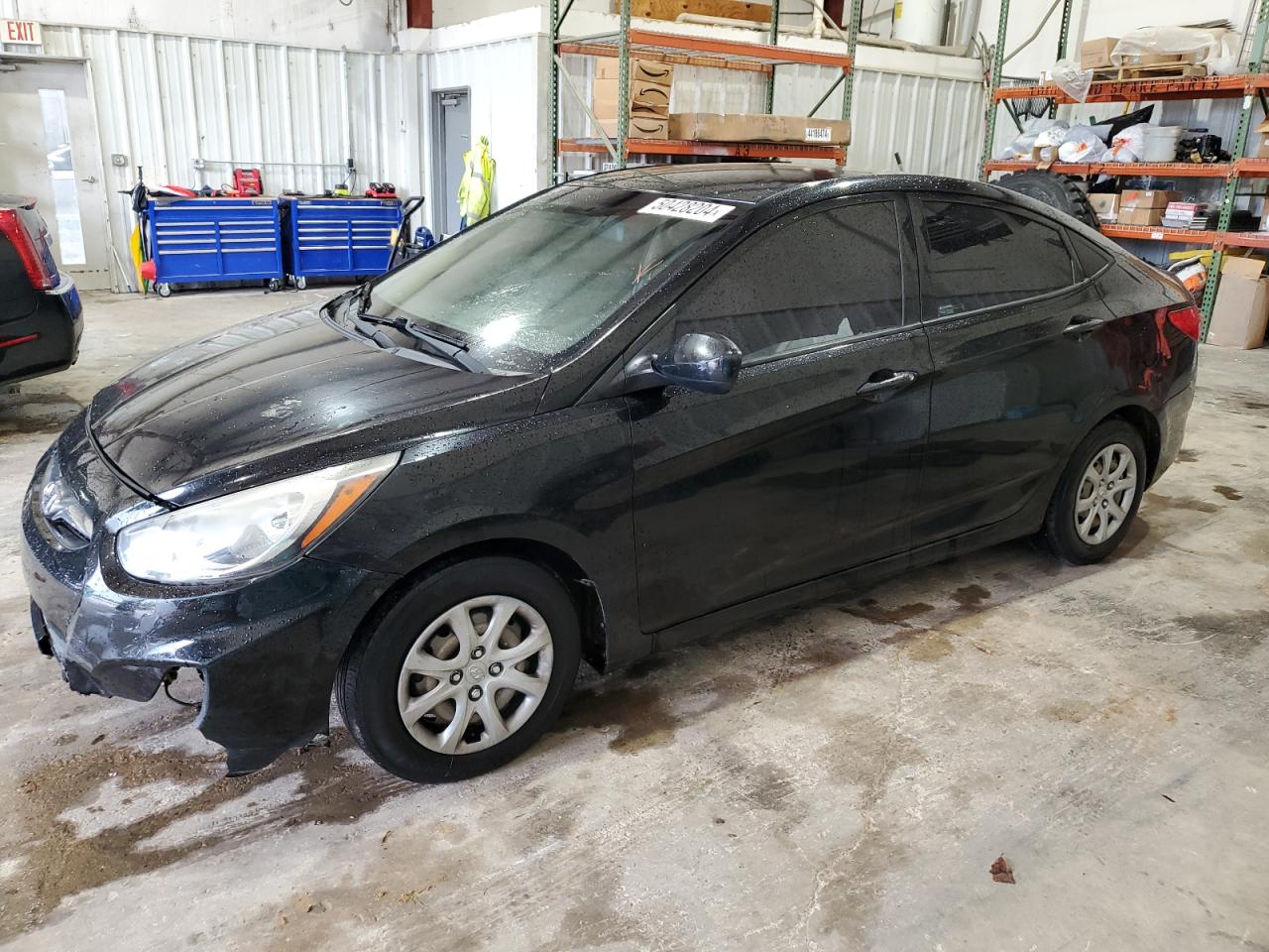KMHCT4AE3EU744550 2014 Hyundai Accent Gls