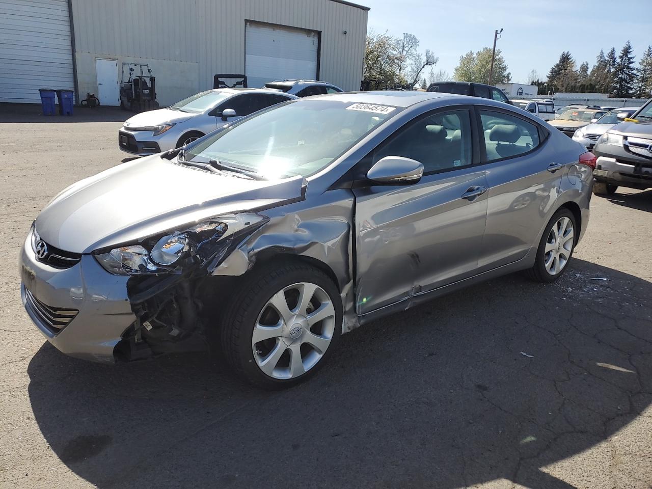 KMHDH4AE0CU276151 2012 Hyundai Elantra Gls