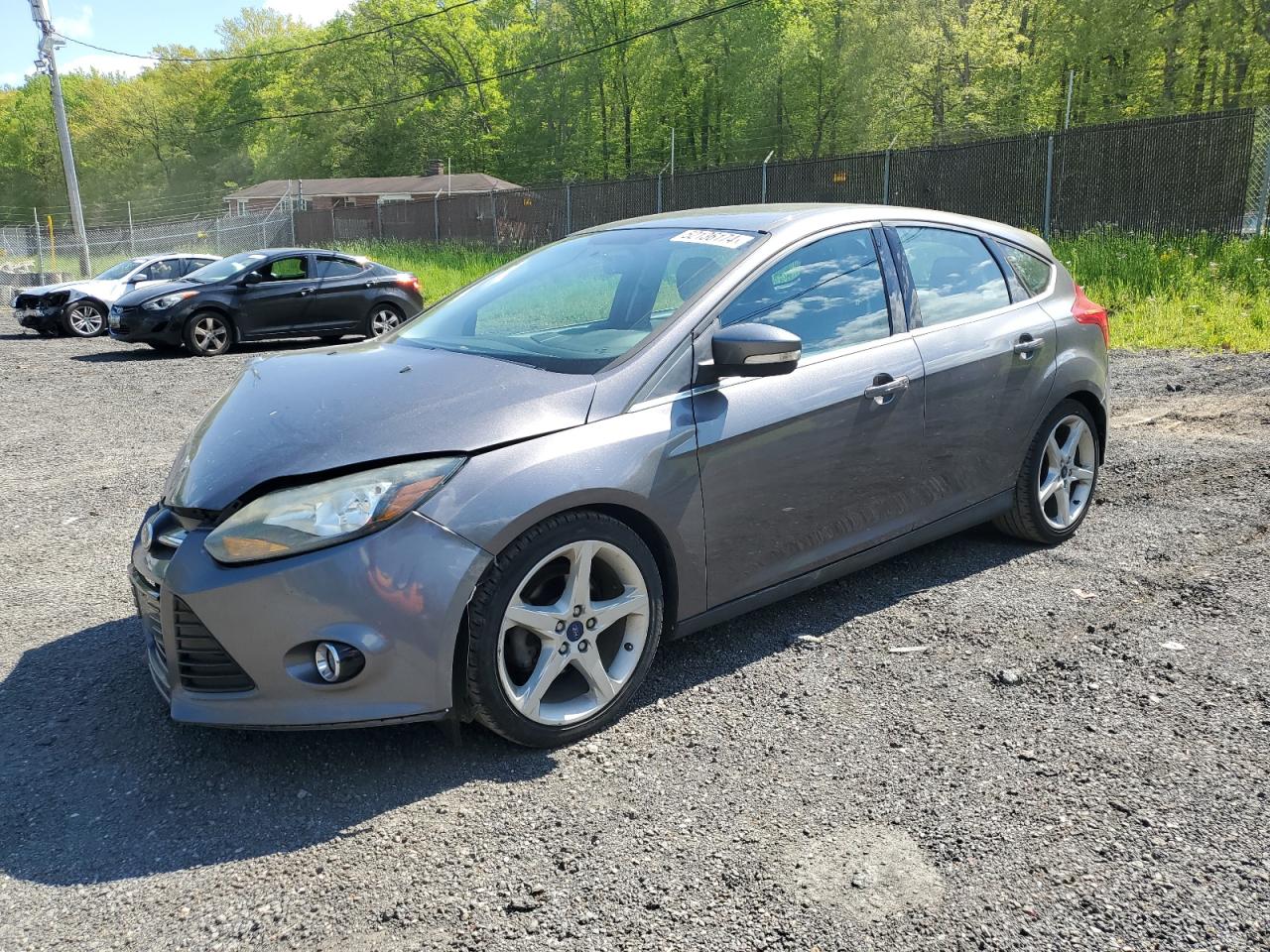 1FADP3N22EL383878 2014 Ford Focus Titanium