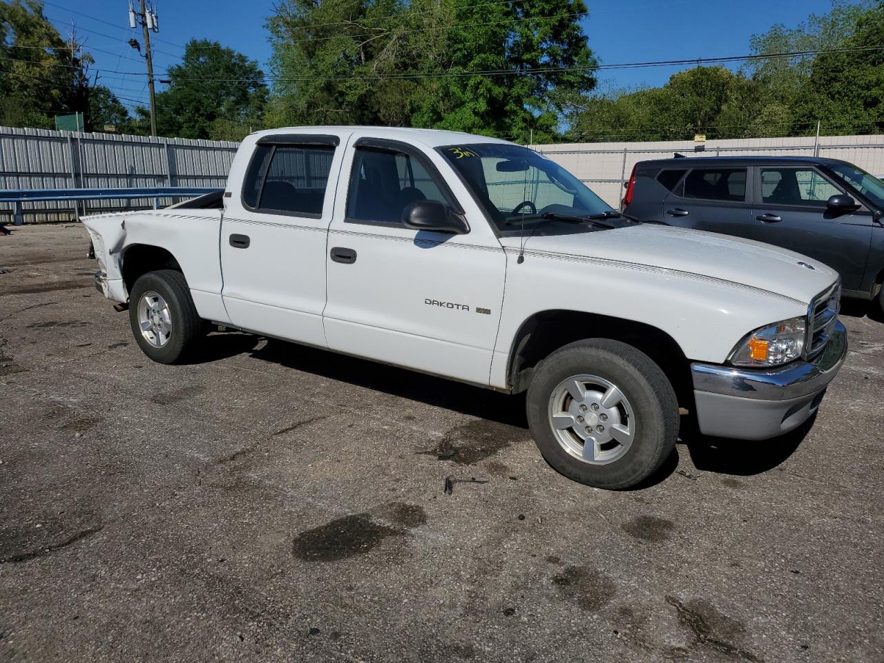 1B7GL2AN81S199848 2001 Dodge Dakota Quad