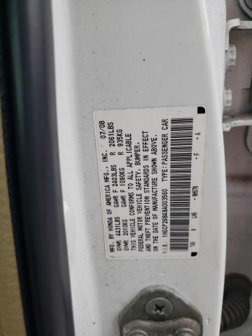 2009 Honda Accord Exl VIN: 1HGCP26849A003560 Lot: 51823514