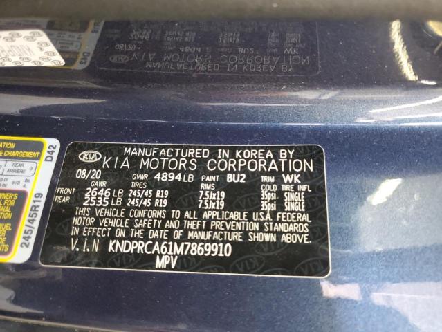 2021 KIA SPORTAGE S - KNDPRCA61M7869910