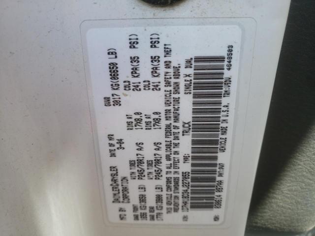 2004 Dodge Ram 1500 St VIN: 1D7HA18D34J227055 Lot: 52329254