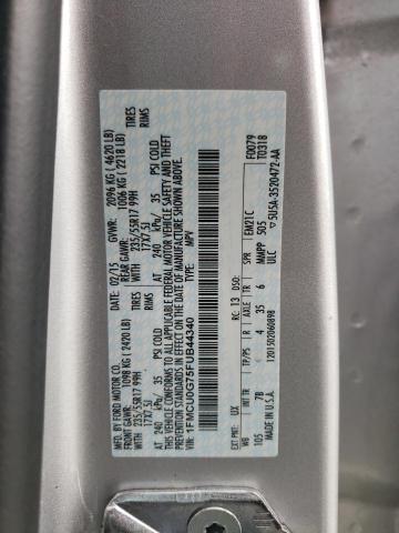 2015 FORD ESCAPE SE - 1FMCU0G75FUB44340