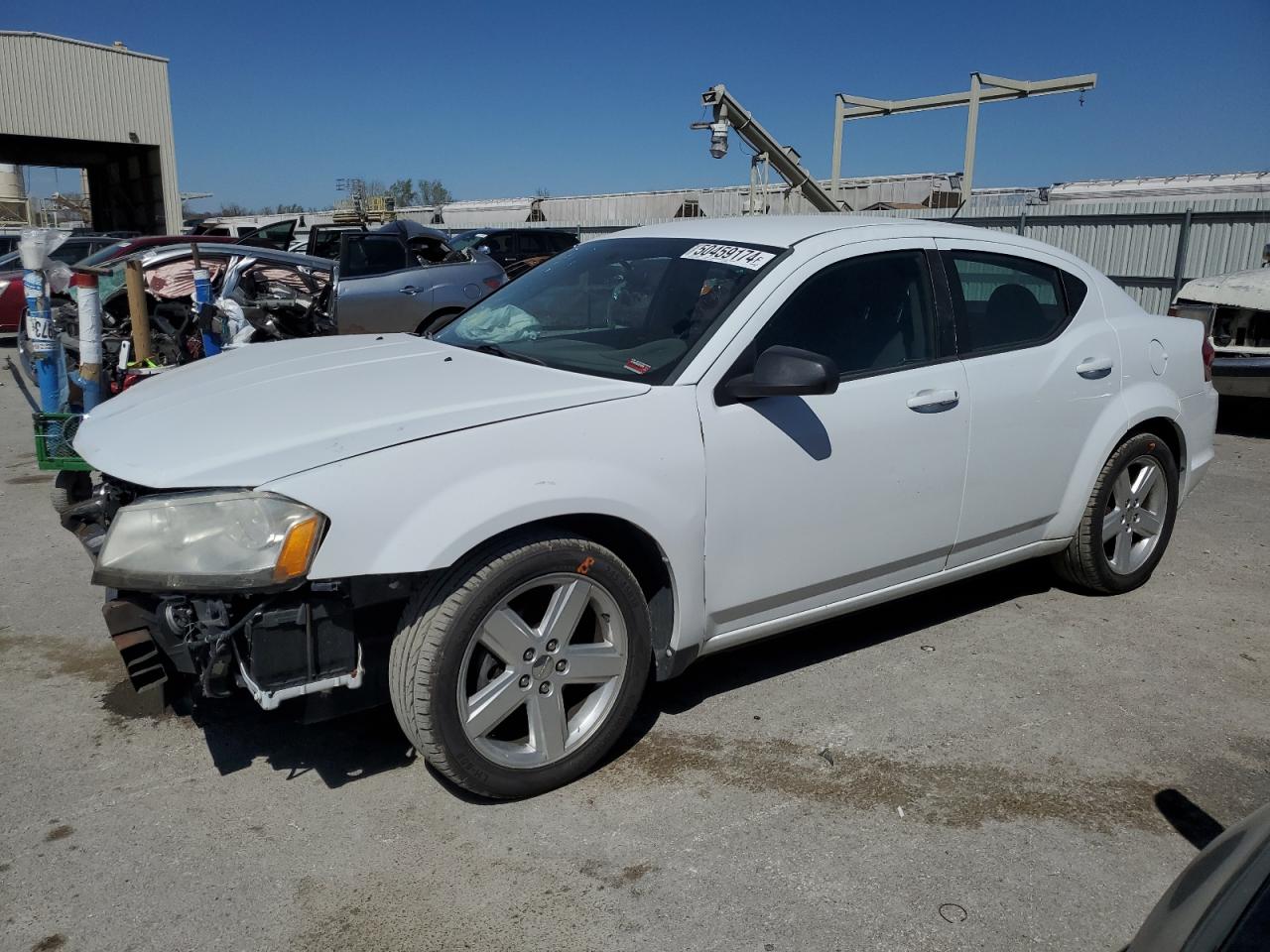 2013 Dodge Avenger Sxt vin: 1C3CDZCB9DN707601