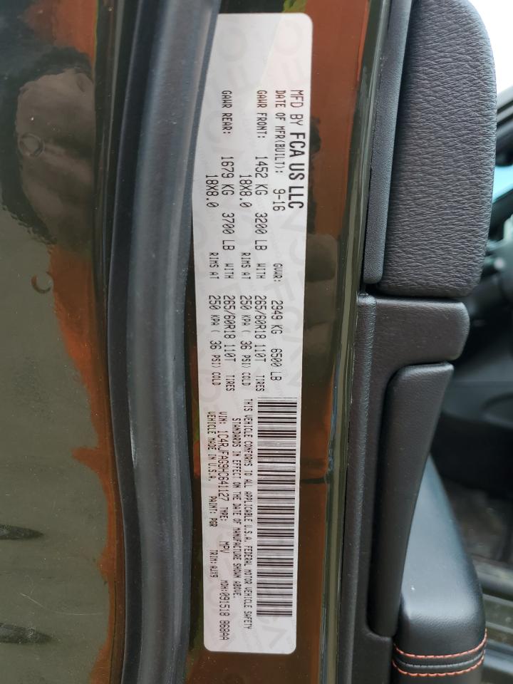 1C4RJFAG9HC641127 JEEP GRAND CHER 2017