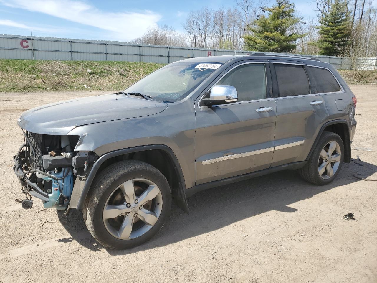 1C4RJFCT4DC544857 2013 Jeep Grand Cherokee Overland