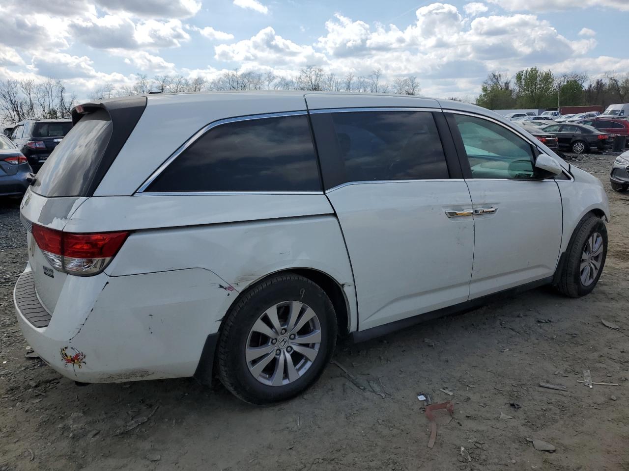 5FNRL5H64EB098432 2014 Honda Odyssey Exl
