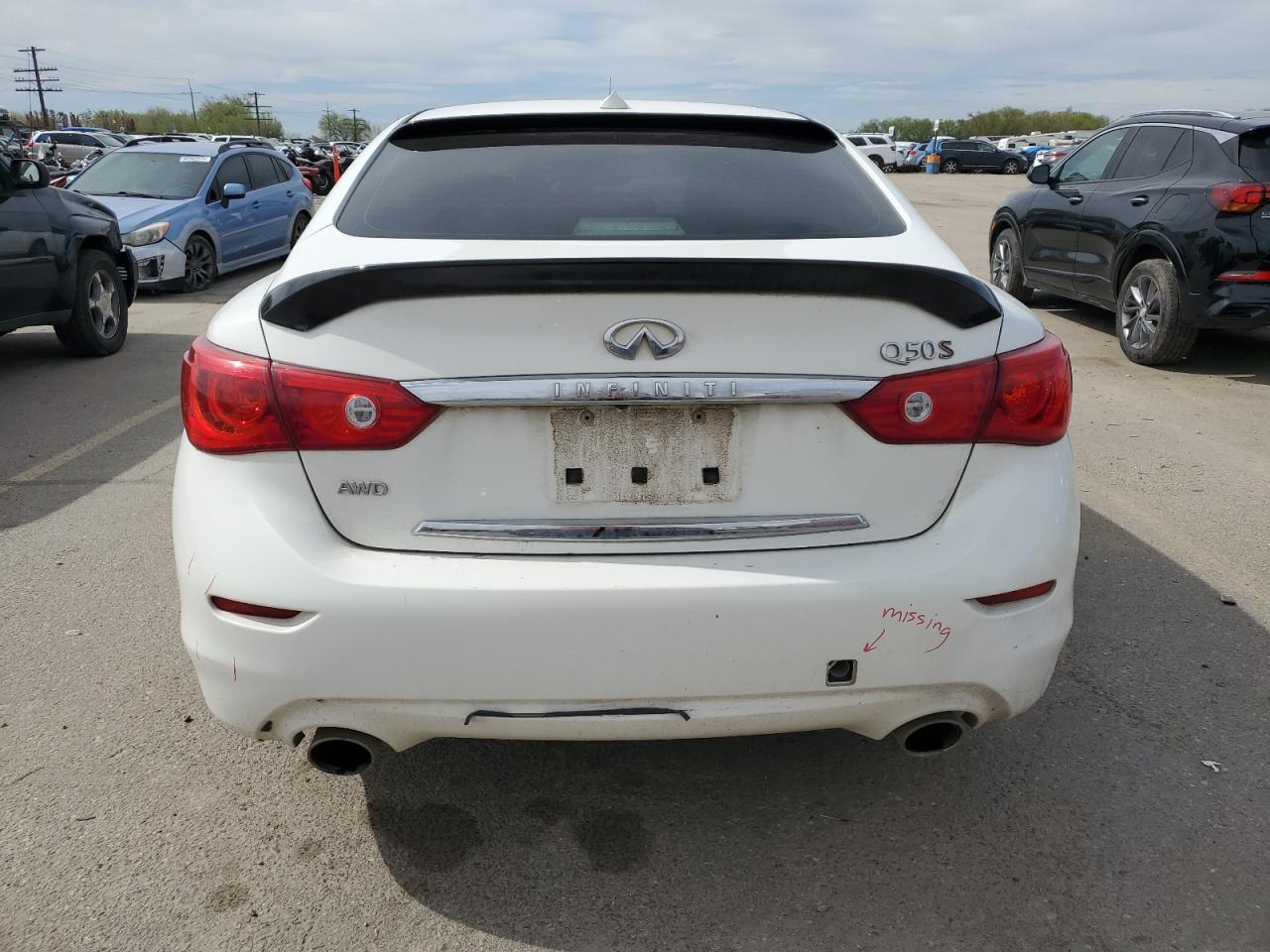 2014 Infiniti Q50 Base vin: JN1BV7AR3EM704230