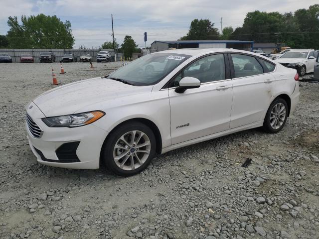 Lot #2516934597 2019 FORD FUSION SE salvage car