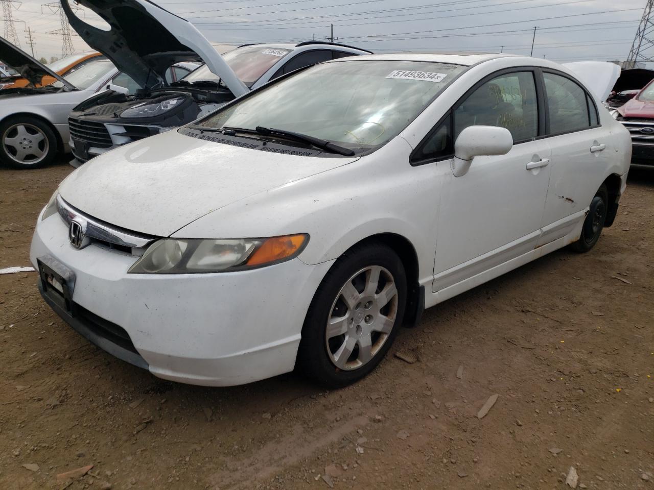 1HGFA16897L021465 2007 Honda Civic Ex