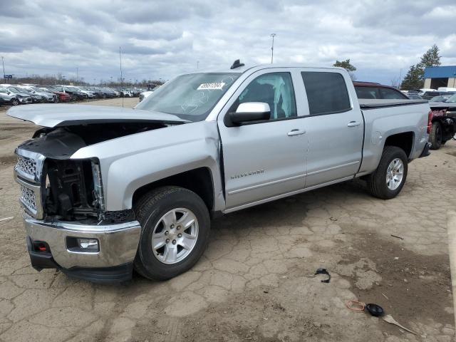 Lot #2489557295 2015 CHEVROLET 1500 SILVE salvage car