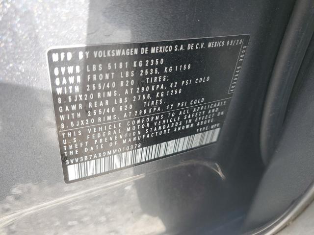 2021 VOLKSWAGEN TIGUAN SE - 3VV3B7AX9MM010378