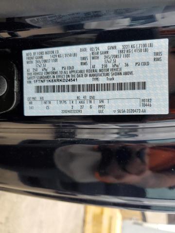 2024 FORD F150 XL - 1FTNF1K8XRKD24541