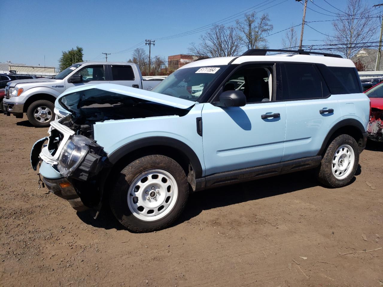 2023 Ford Bronco Sport Heritage vin: 3FMCR9G62PRD05717