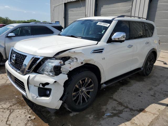 2017 Nissan Armada Platinum VIN: JN8AY2NF8H9302167 Lot: 50073054