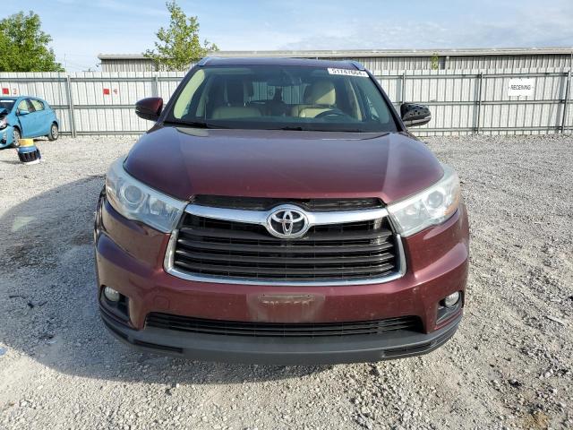 2015 Toyota Highlander Xle VIN: 5TDJKRFH6FS133206 Lot: 51747664