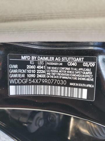 2009 Mercedes-Benz C 300 VIN: WDDGF54X79R077030 Lot: 51011504