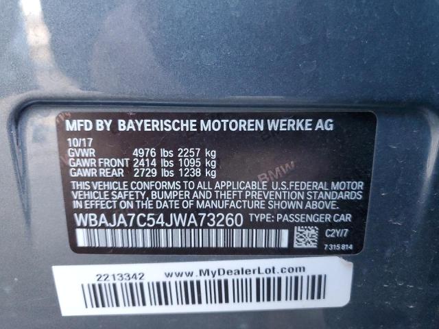 2018 BMW 530 XI - WBAJA7C54JWA73260