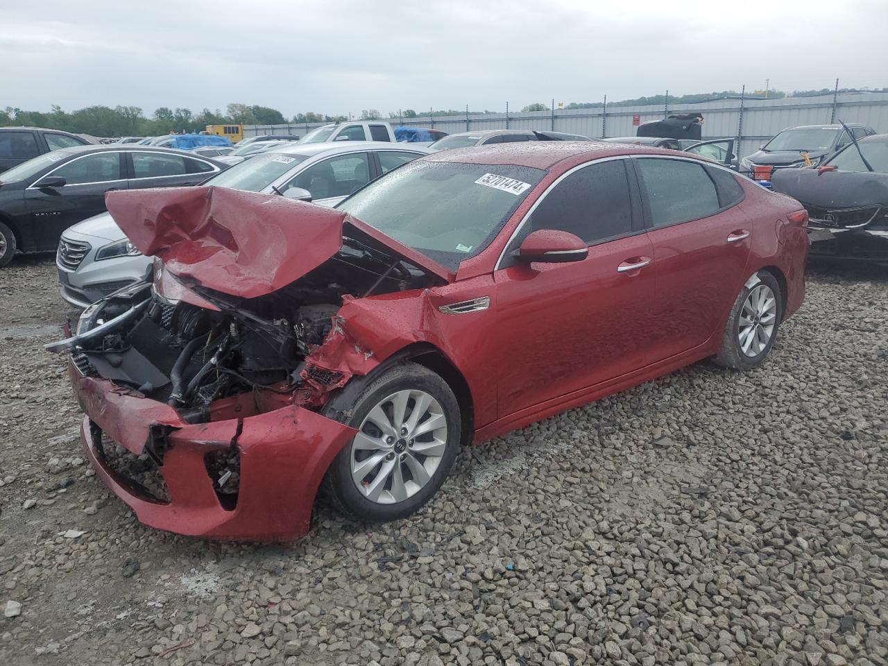 5XXGT4L33JG217755 2018 Kia Optima Lx