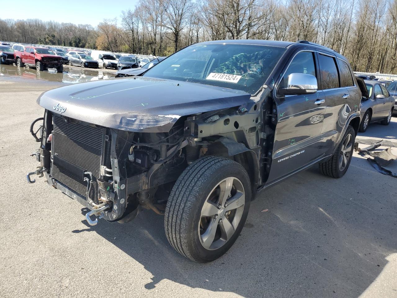 2015 Jeep GRAND CHER, OVERLAND