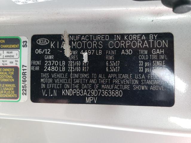 2013 Kia Sportage Base VIN: KNDPB3A29D7363680 Lot: 48810744