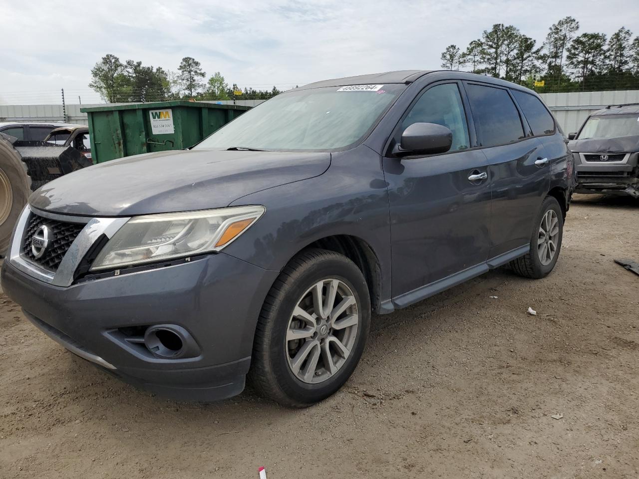 2014 Nissan Pathfinder S vin: 5N1AR2MN3EC717165