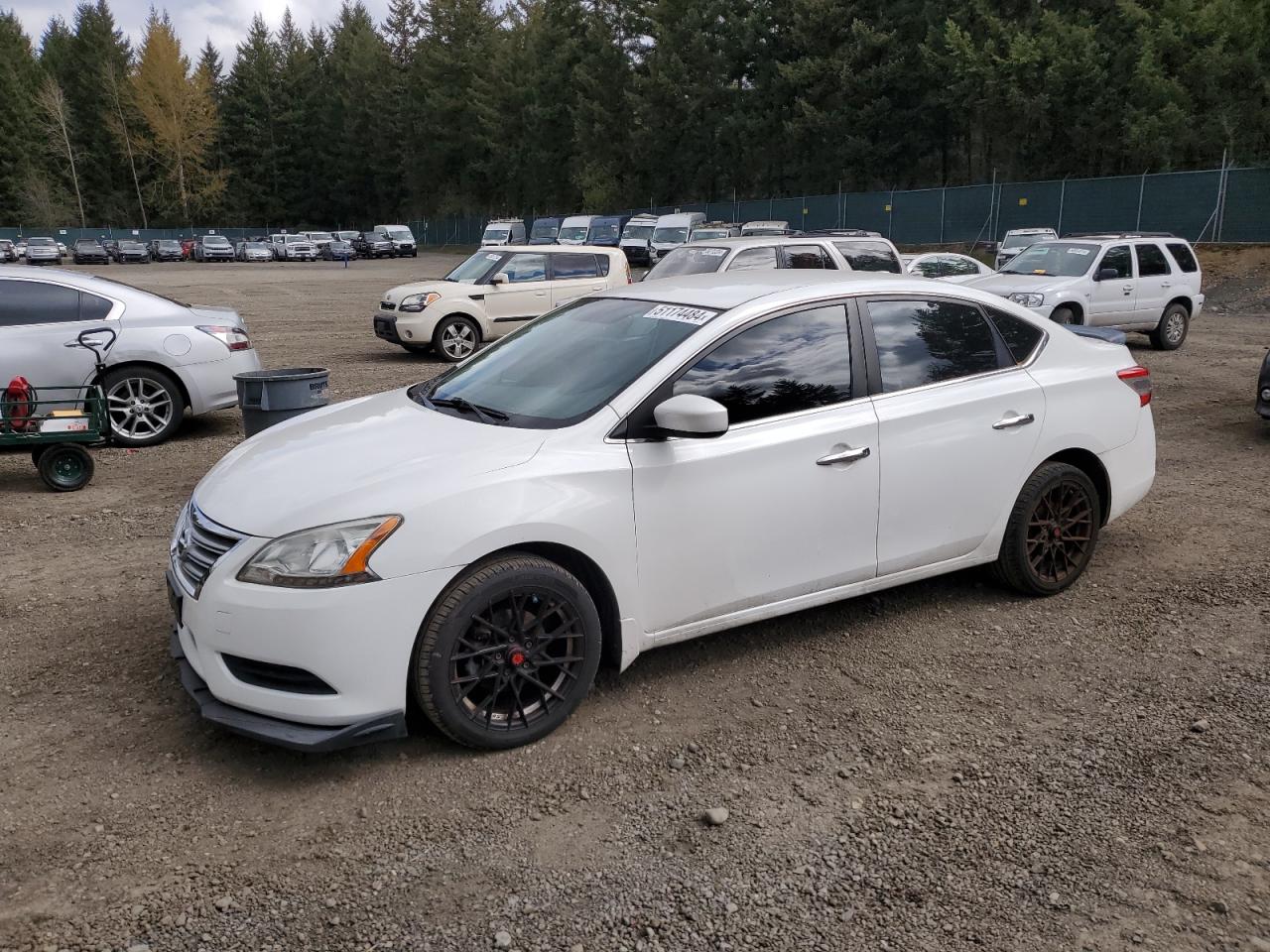 2015 Nissan Sentra S vin: 3N1AB7AP5FY222912